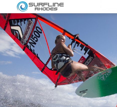 Aktiviteiten, Surfline Rhodes Windsurfing