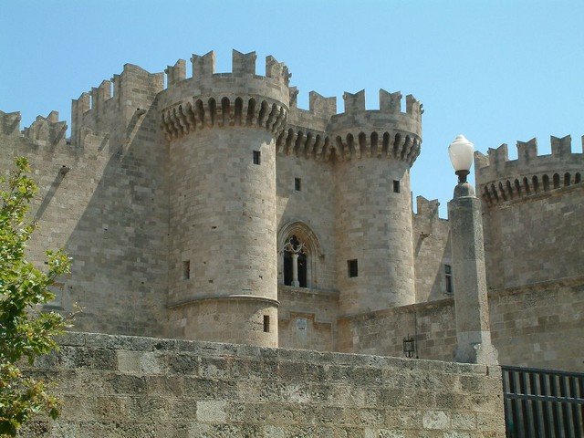 Het Paleis van Rhodos Stad